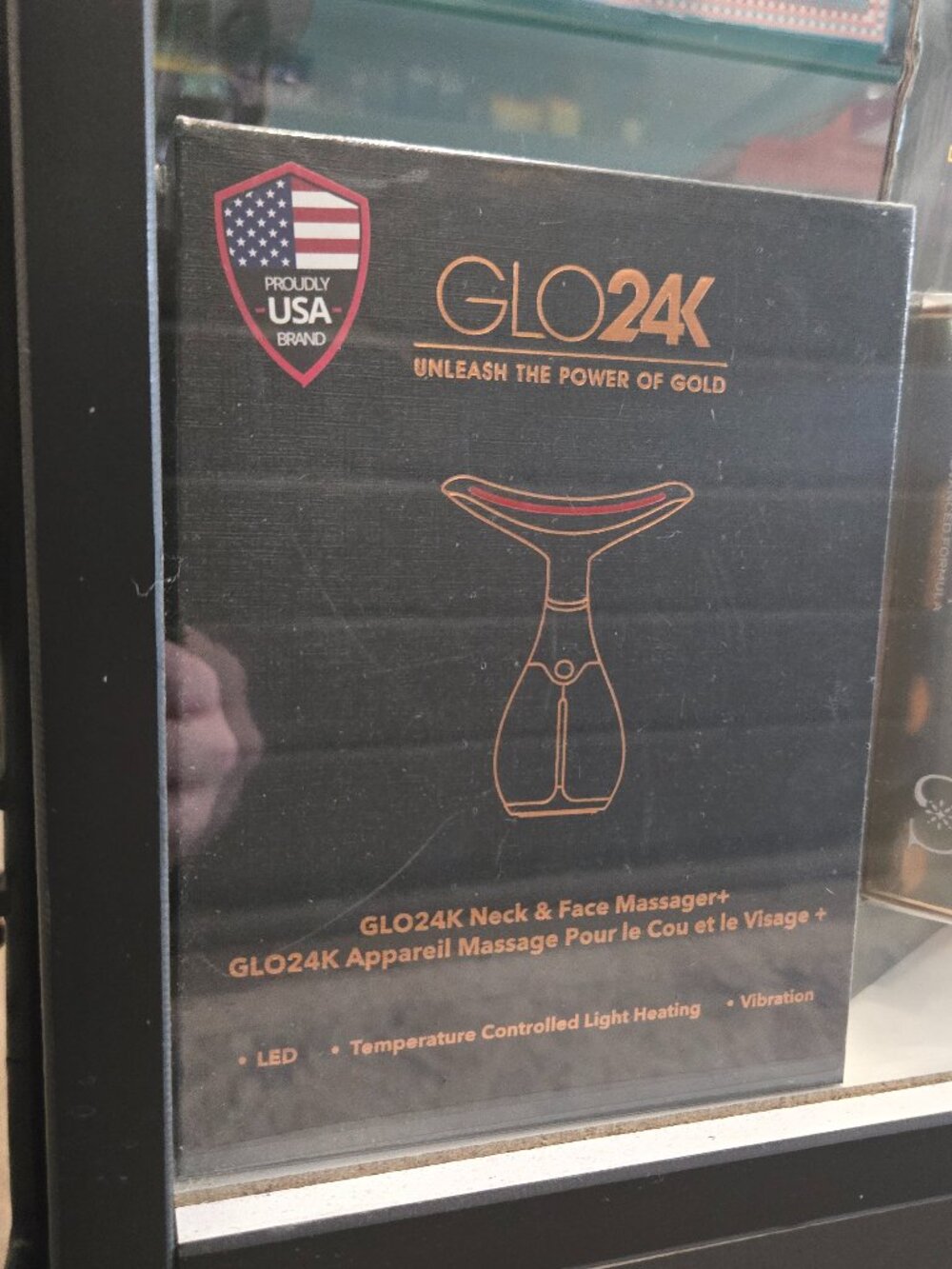 GLO24K Neck & Face Massager+
